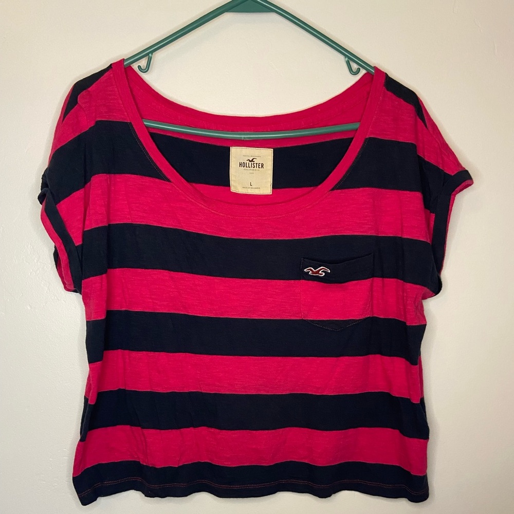 Hollister Youth/Women’s Striped Top